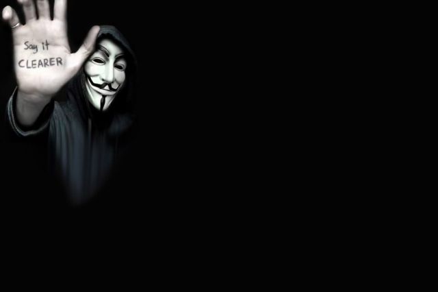 Cleared Anonymous Wallpaper HD Wide1